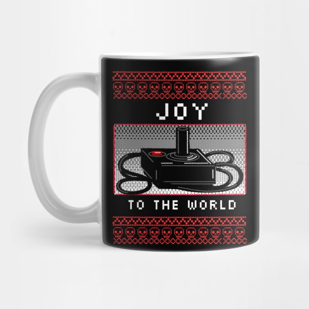 Ugly Christmas Sweater - Joy to the World Gamer by PUFFYP